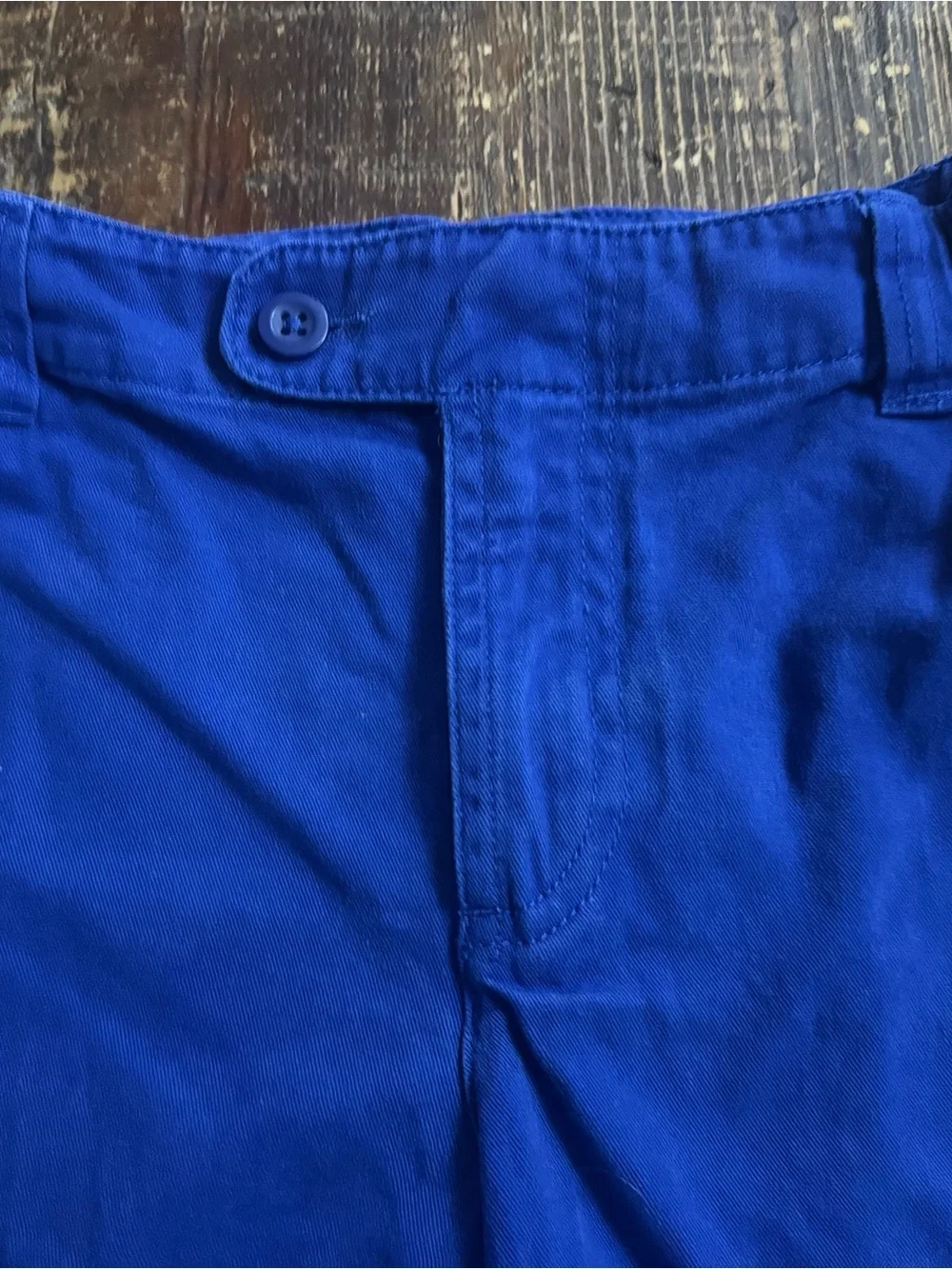 Ralph Lauren Kids Bright Blue Cotton Shorts